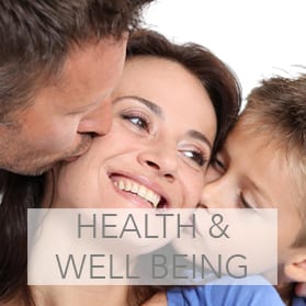 Bonsai trees signifying health & well being