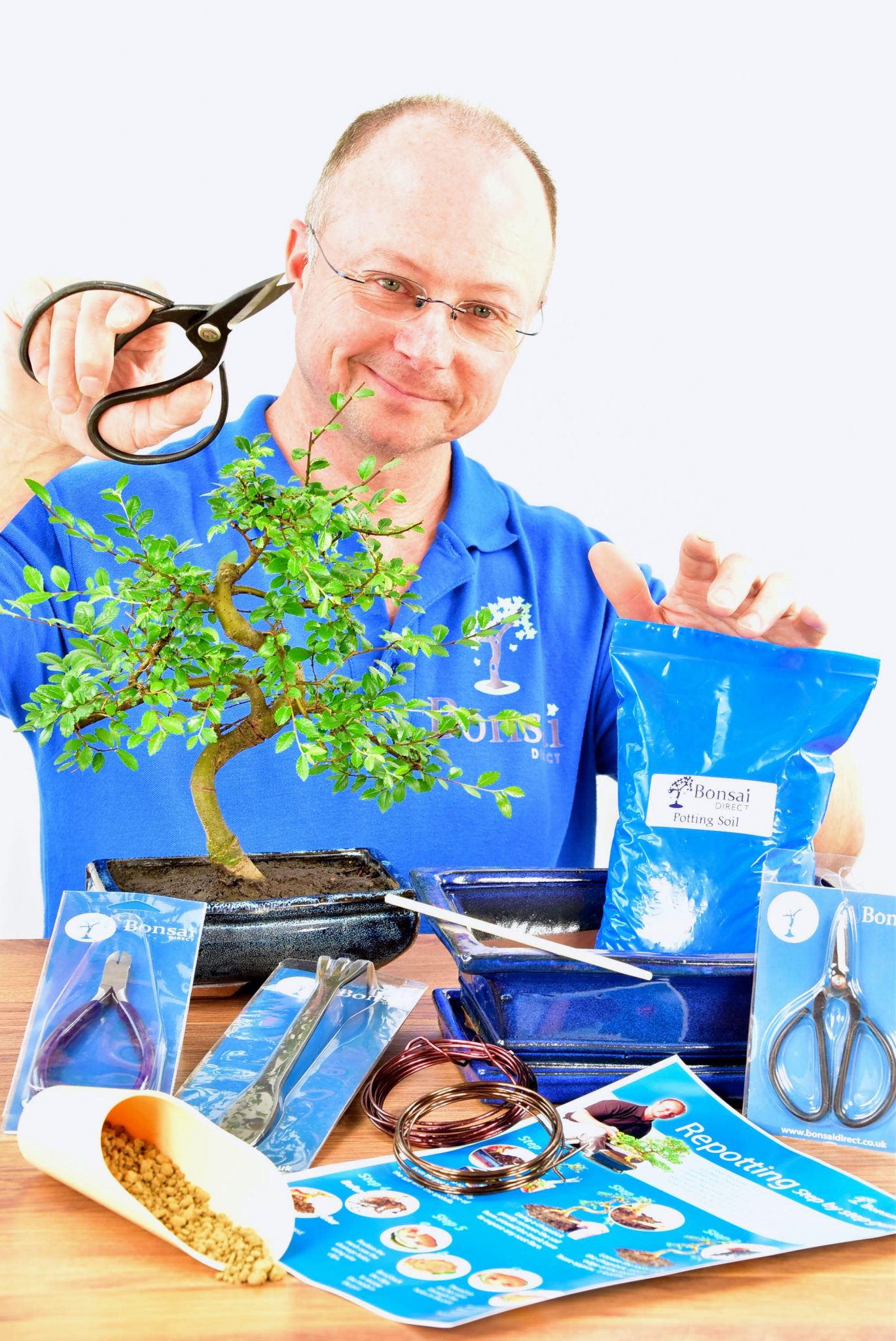 Medium Twisty Bonsai Kit - Pruning, Wiring & Potting