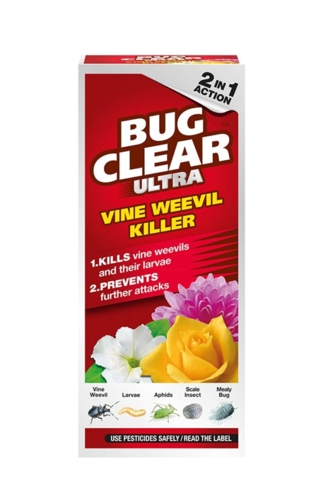 Bug Clear Ultra Soil Drench - Treats Vine Weevil, Aphids, Soil Pests, Scale Insect & Mealy Bug