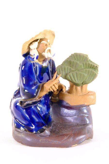 Midnight Blue Bonsai Figure