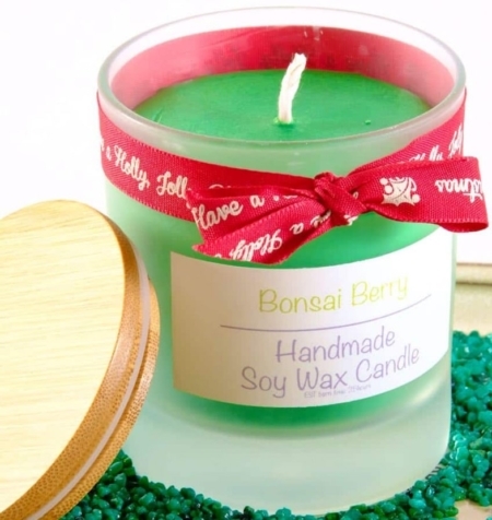 Bonsai Berry Candle Gift