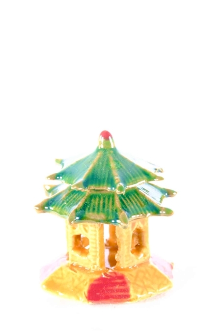 Octagonal Chinese temple for bonsai zen gardens